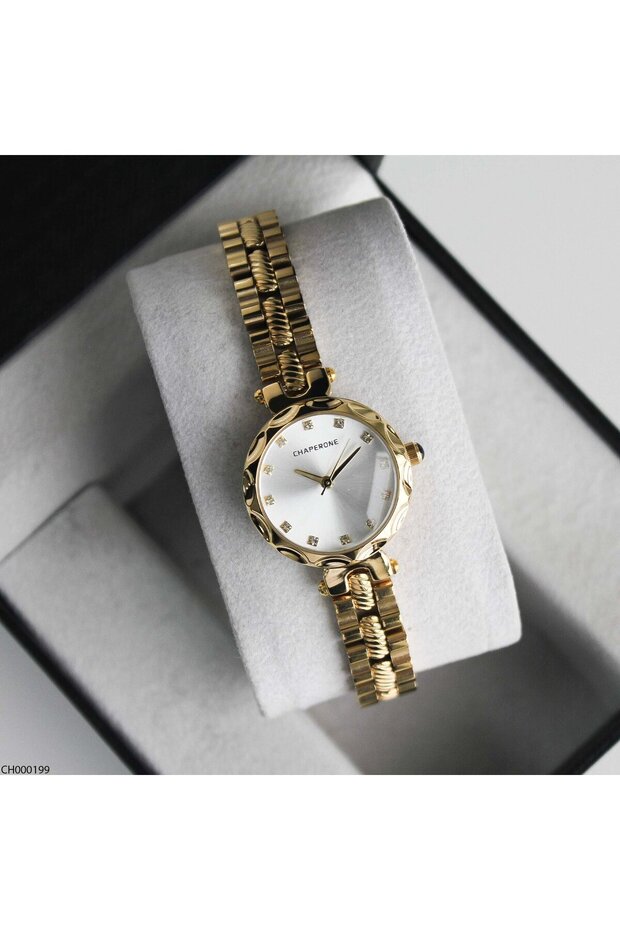 Ch000199 Women's Wristwatch with Steel Strap