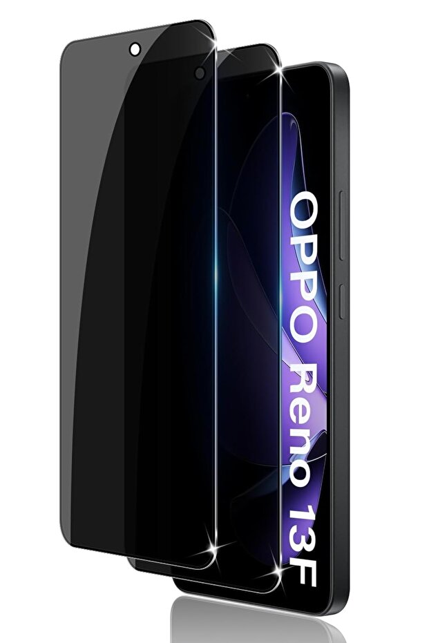 Oppo Reno 13F / 13Fs Compatible Matte Ghost Screen Protector, Nano Glass 9H Hardness Nano Protective Glass