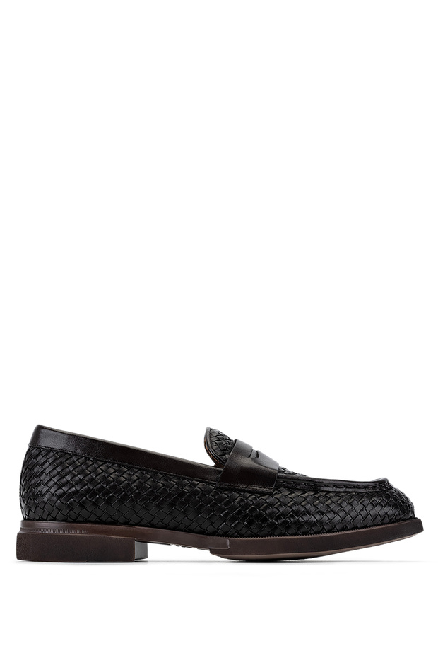 Men's Genuine Leather Brown Classic Shoes