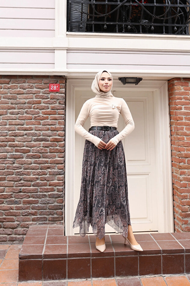 Sandy Blouse with Buckle - 3
