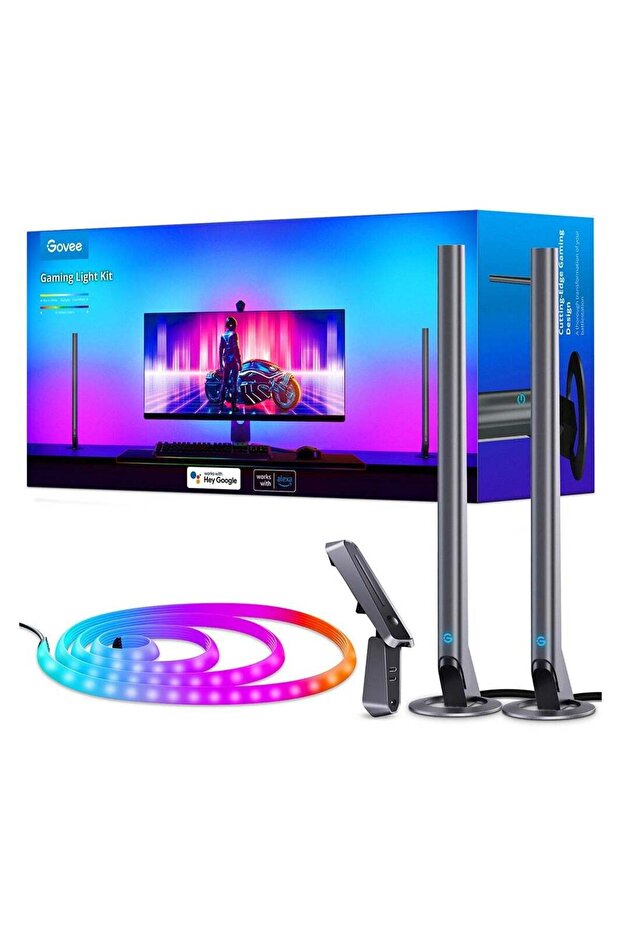 حزمة DreamView G1 Pro - 2 شريط إضاءة + شريط نيون 140 سم + كاميرا ألعاب H604A