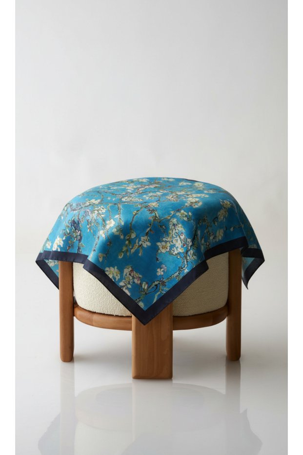 Badem Çiçeği Van Gogh Stil Fular