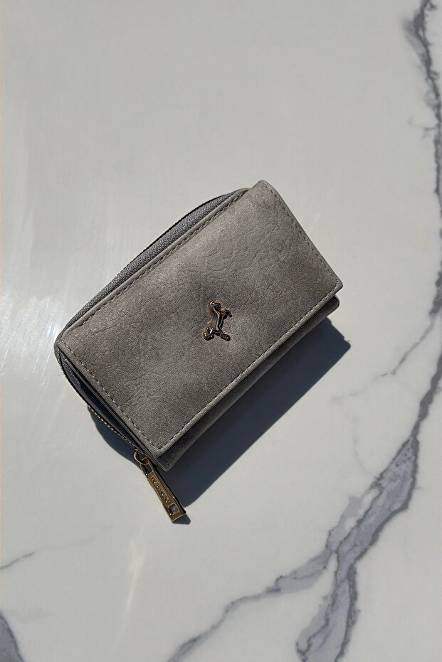La'Graccio Paris Women's Luma Wallet Gray