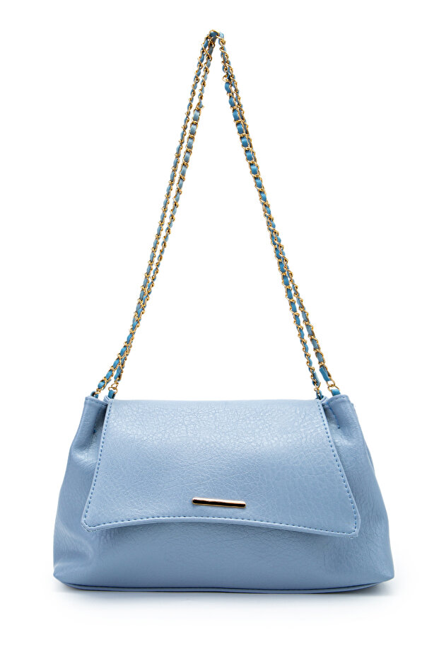 Elegant Design Sarrah Women's Shoulder Bag with Cover Blue