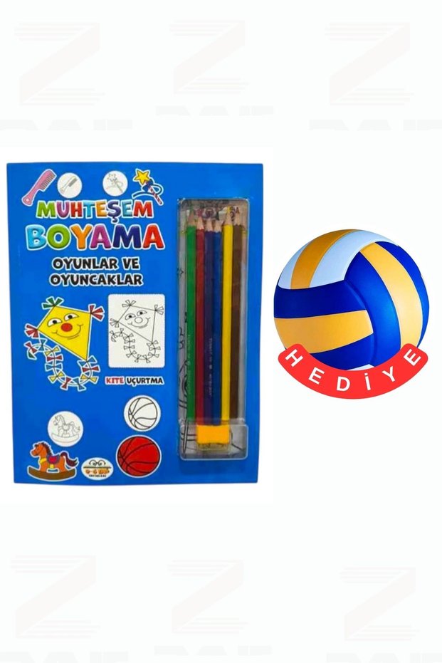 Magnificent Painting-Games and Toys-Volleyball Ball with Gift