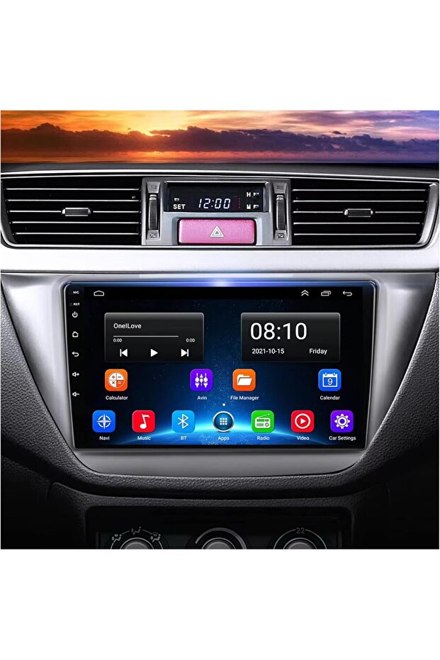 android screen Mitsubishi Lance Model 2000-2009 carplay android auto reverse camera included - 7