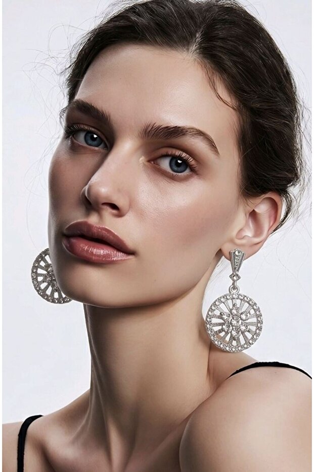 Figured Design Figured Stone Earrings