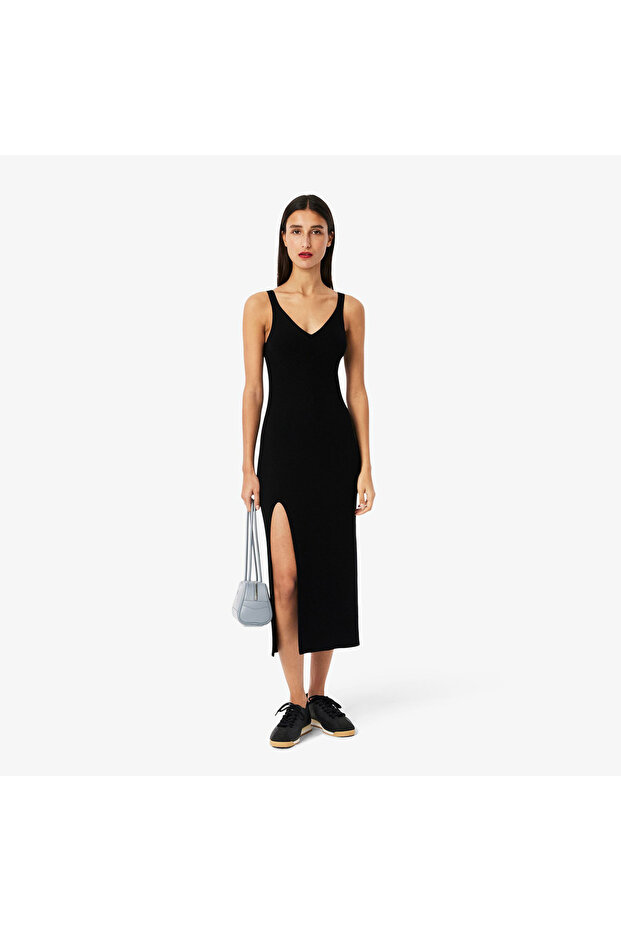 Long Seamless Ribbed Dress
