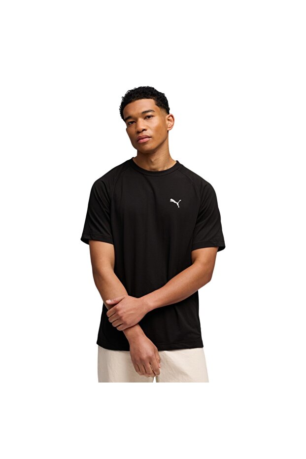 Men's Black Evostripe Tee Tshirt 692189-01