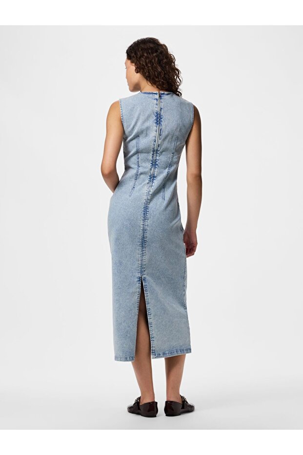 Rochie maxi PCFRANNA JEANS - 4