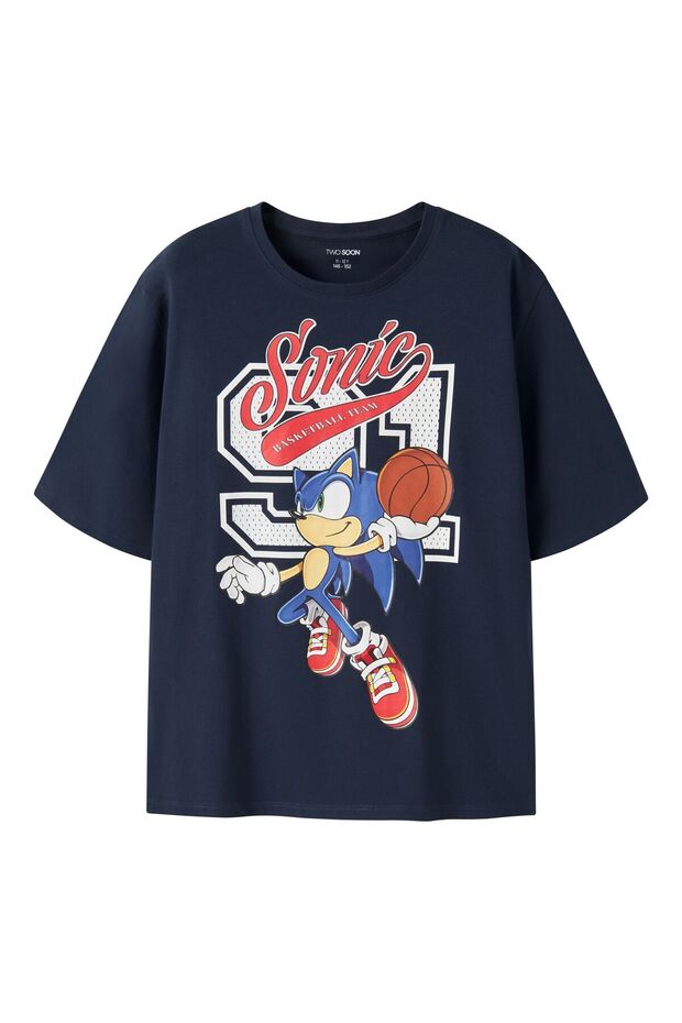 Tricou cu imprimeu Sonic