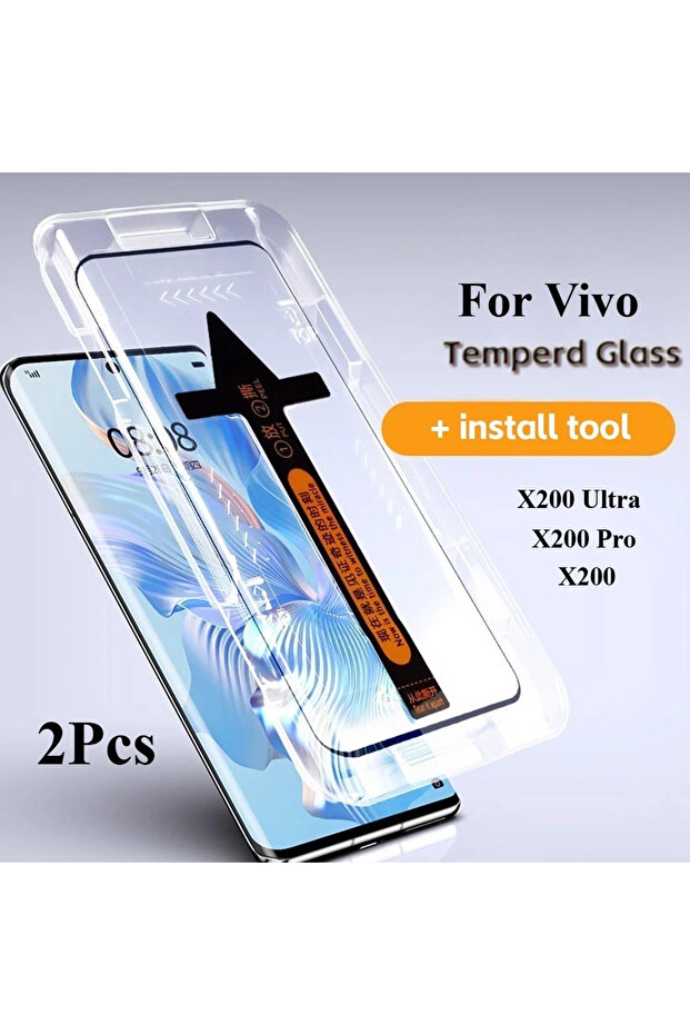 vivo X200 Ultra 2 Pcs 2Pcs For X200 Ultra/X200 Pro/X200 Screen Protector Toughened Glass Accessorie