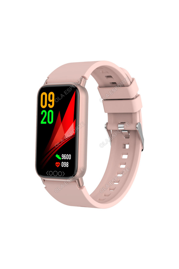 Pink Blood Sugar Body Temperature Smart Band Uric Acid Blood Lipid Pressure Heart Rate Monitor Smart