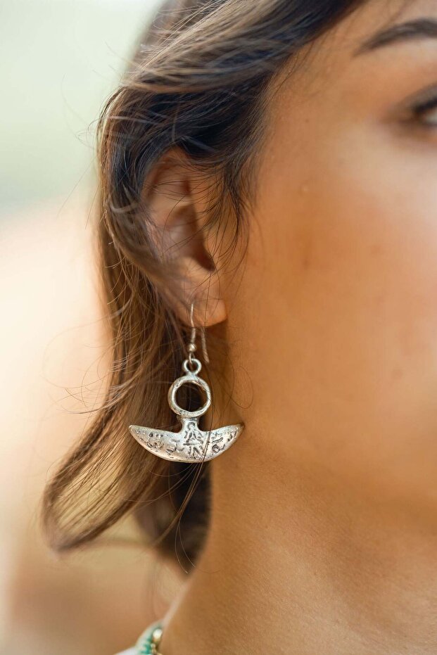 Crescent Moon Earrings - 2