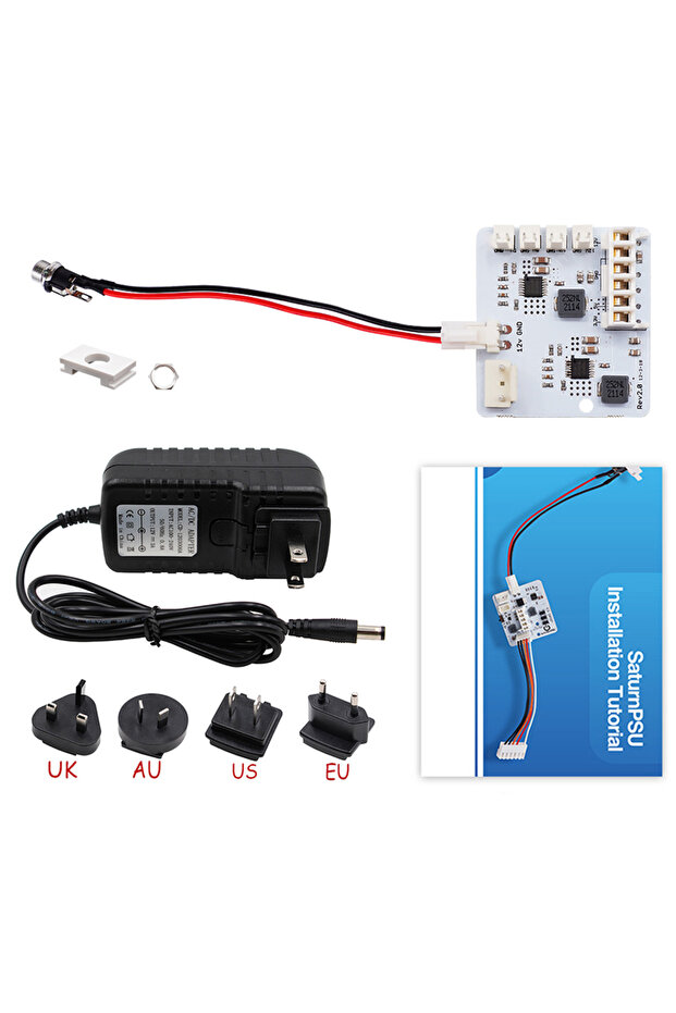 Power Board Set For SEGA All DreamCast Rev2.0 12V DreamPSU Replacement Power-Supply Board With AC 10