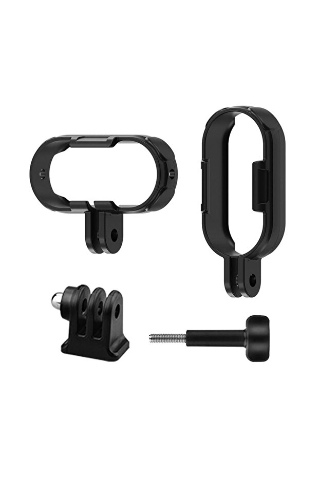 مجموعة واحدة من ملحقات Insta360 GO 3 GO3S: إطار حماية + محول تثبيت ثلاثي القوائم 1/4 بوصة مع برغي طويل