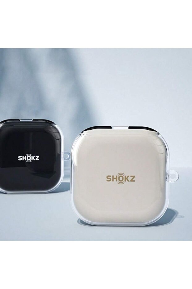 حافظة Clear-T511 شفافة من مادة TPU لسماعات SHOKZ OpenFit Air(T511) و OpenFit (T910) - شفافية عالية وناعمة الملمس
