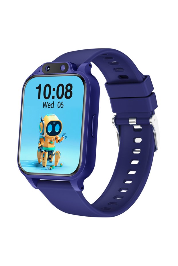 Game watch for kids deep blue 2026 New Kids Smartwatch HD Camera Flashlight 18 Kinds of Games Stopwa