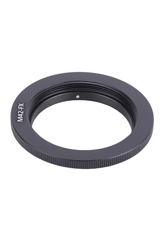 black Adapter for M42 Lens Slim Lens Adapter for M42 Lens to Fit for FX Mount Mirrorless Camera A