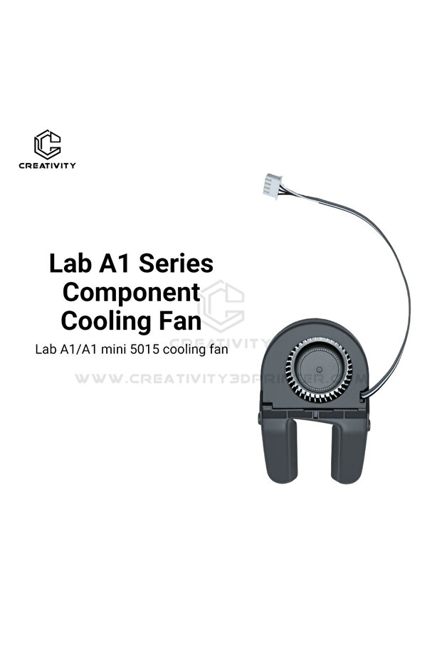 مروحة تبريد توربو 5015 عالية السرعة لطابعات Bamboo Lab A1 و A1 Mini ثلاثية الأبعاد - قطعة واحدة