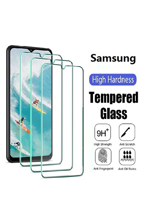 3Pcs Tempered Glass For Samsung M23 5G 3PCS Tempered Glass For M13 M23 M33 M53 M14 M34 M04 M54 M36