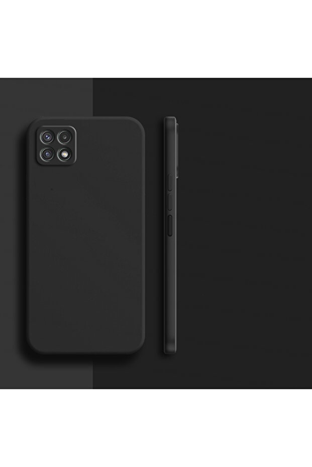 For Samsung A22 5G black For A22 5G Case A22 5G Cover Shockproof Soft Silicone Phone Case