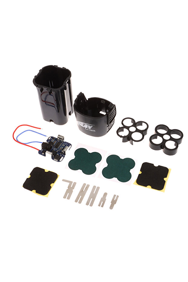 16.8V BMS PCBA 4S BMS 18650 Lithium Battery Storage Box For Electric Tool With Holder Nickel Capa...