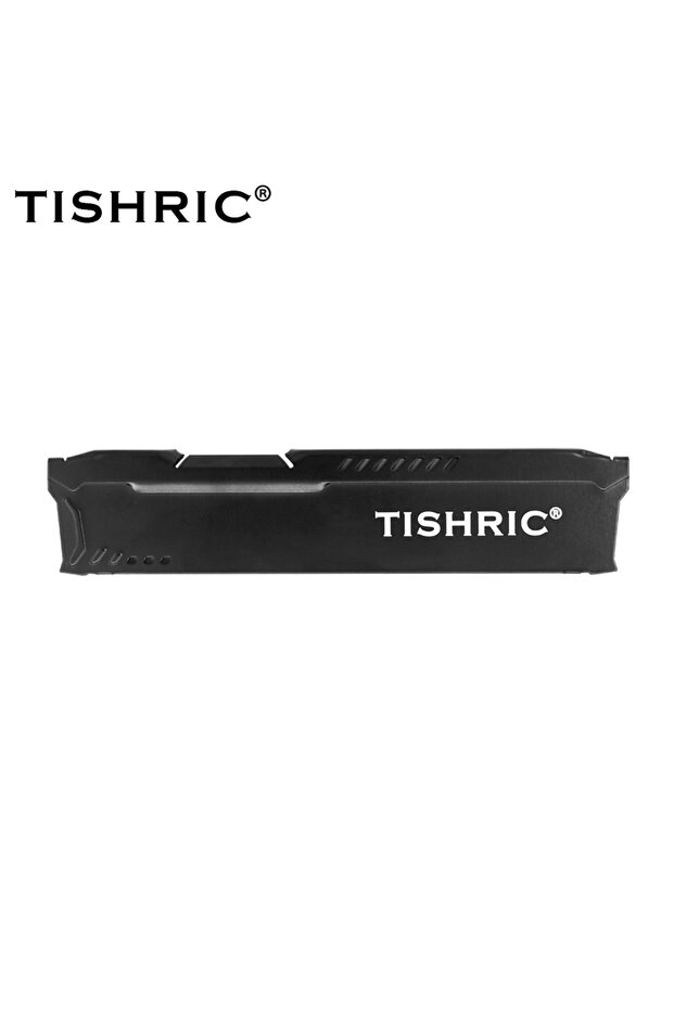 Black TISHRIC DDR5 DDR4 DDR3 DDR2 DDR1 Desktop RAM Memory Radiator Heatsink Heat Dissipation Cooling