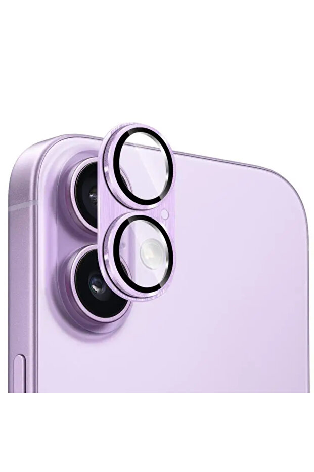 For iPhone 17 PURPLE For IPhone 17 17Air Metal Camera Protector Alloy Case Glass Full Cover Back Len