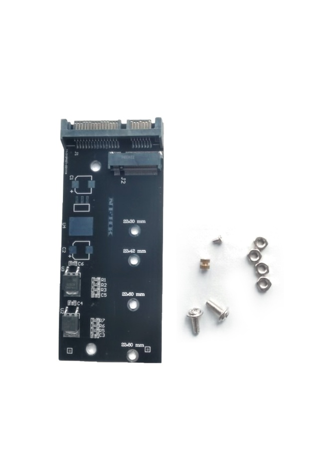 onesize B+M Key SATA M.2 NGFF SSD to SATA3 Adapter M.2 to SATA Expansion Card Raiser