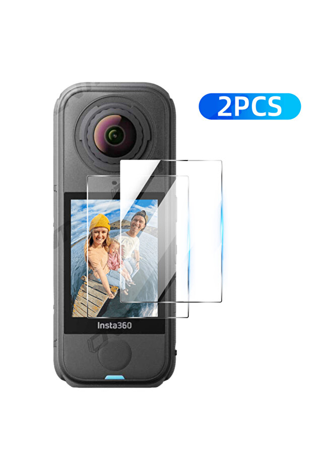 for Insta360 X4 Air 2PCS Tempered Glass Screen Protector for Insta360 X4 Air - Anti-Scratch Anti-Fin