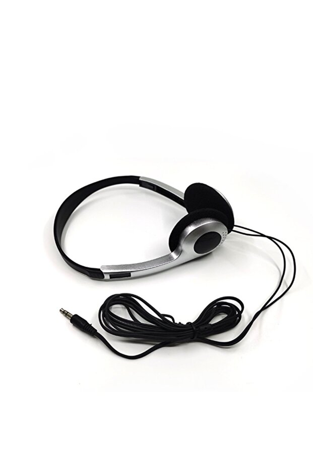 WHITE Retro Wired Headphones Hip Hop Trends MP3 Wired Connection Music Walkman Earphone Over Ear Ear