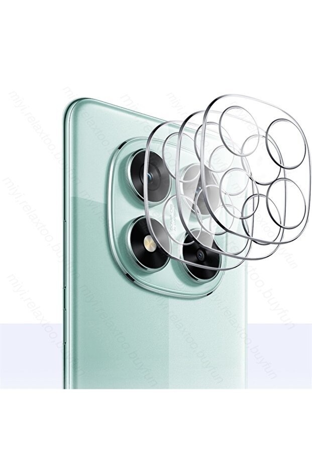 واقي شاشة كريستالي ثلاثي الأبعاد عالي الدقة (3 قطع) لهاتف ريدمي نوت 14 برو بلس 5G وريدمي نوت 14 برو 5G/4G