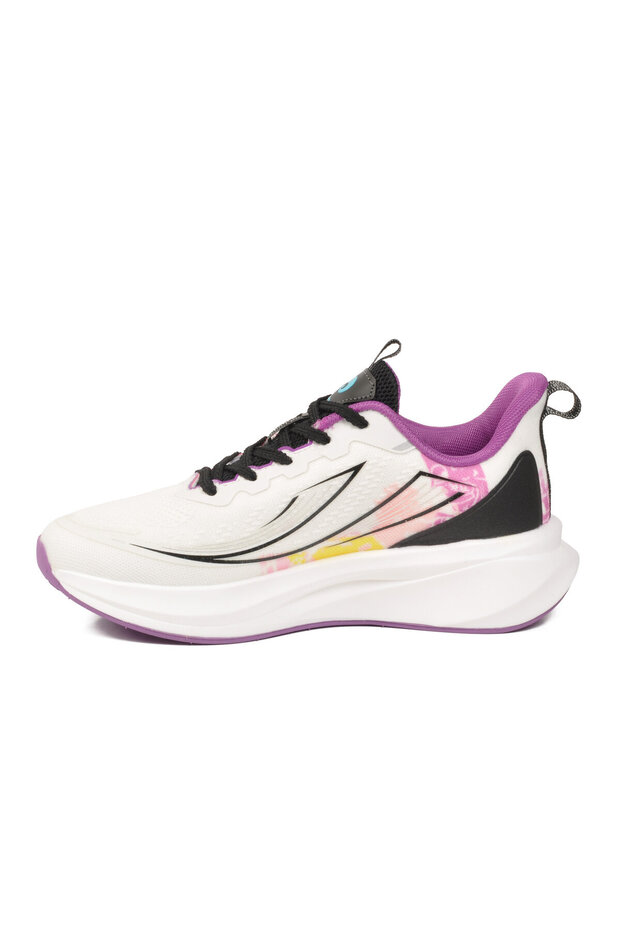 White Textile Lightweight Women's Sports Shoes Pci-11365 g