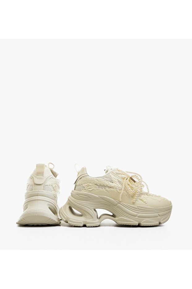 Sneakers dama Griffith Bej - 3