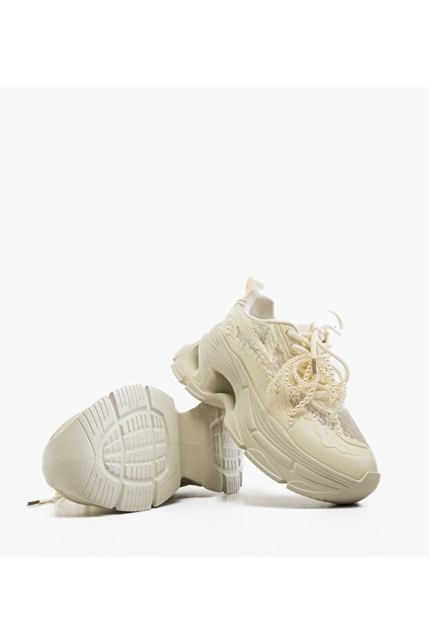 Sneakers dama Griffith Bej - 2