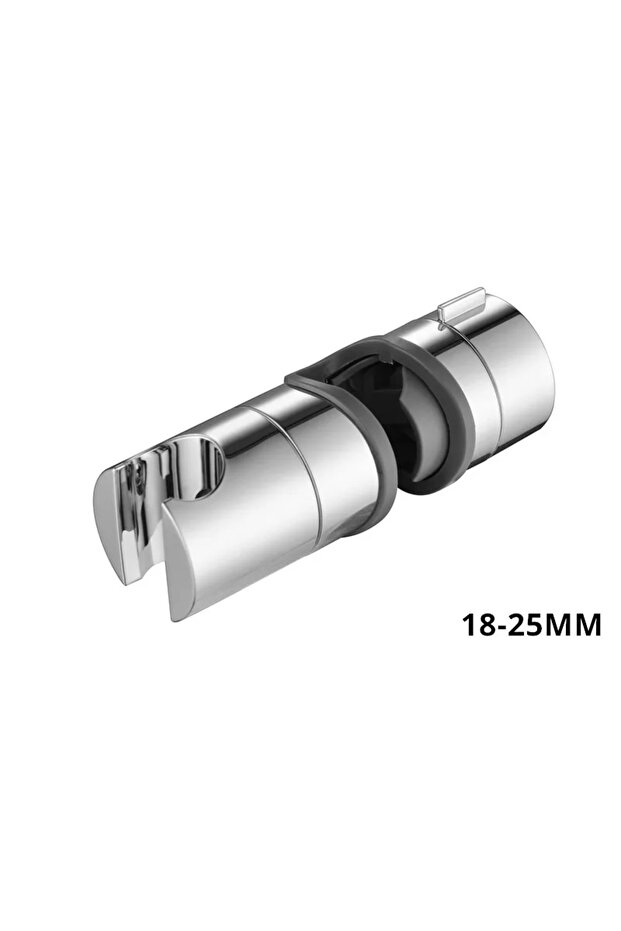 18-25MM Chrome Bathroom Accessories Universal 18~25mm ABS Plastic Shower Slide Rail Bar Holder Adjus