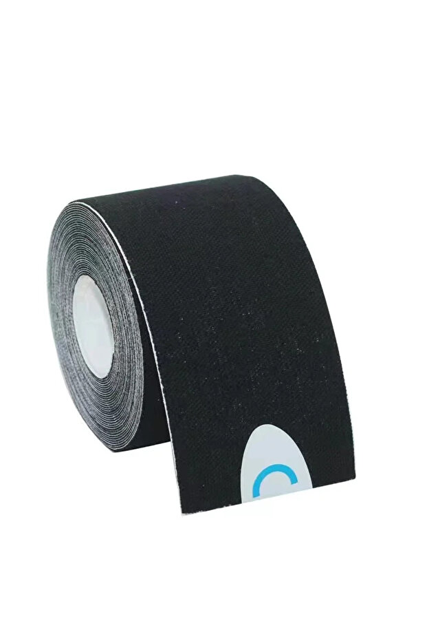 2.5cm x 5m Black 2.5cm*5m Kinesiology Tape Athletic Recovery Elastic Tape Kneepad Muscle Pain Relief