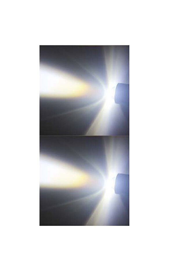 BA20D White White 1PC H4 LED Motorcycle Headlight H6 BA20D P15D CSP Led Lens White Yellow Hi Lo Beam