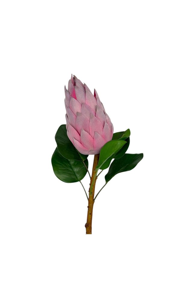 Floare artificiala Protea Violet 70 cm