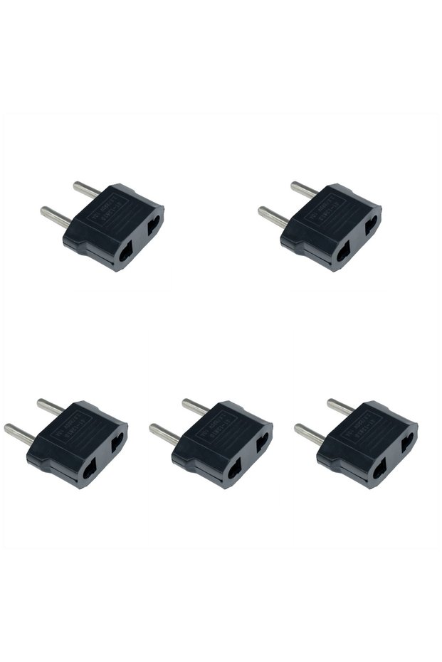 5pcs 5/2/1pcs EU Euro KR Plug Adapter US to EU Plug Adapter Travel KR EU Adapter Electric EU KR Plug