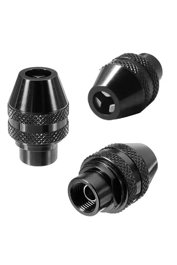 3 قطع (3Pcs) شاك تغيير سريع متعدد الاستخدامات بدون مفتاح، بديل عالمي 0.8-3.2 مم لـ Dremel 4486 Rotary Tool