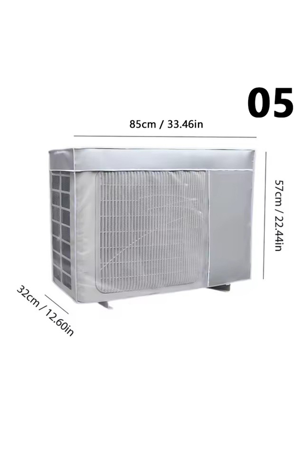 5 1pc Outdoor Air Conditioning Cover Oxford Waterproof Sun Protect Air Conditioning Main Unit Prote.