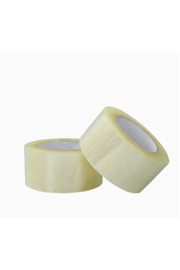 A roll of 76 yards 45mm 10mm Translucent Multi functional transparent tape transparent sealing tape,