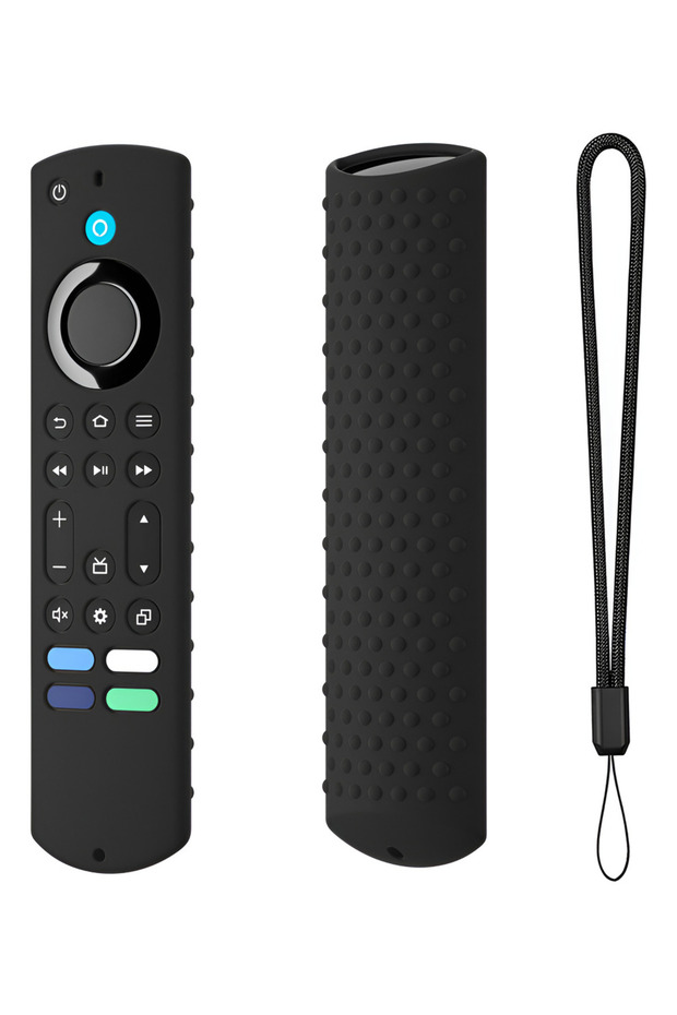 Black For Fire TV Stick 4K Max Second Generation Remote Cover Compatible with Toshiba and Insignia T