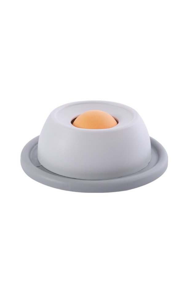 Grey New Interactive Pet Lick Toys Promotes Dental Health Self-Soothing Snack Bowl Training Slow Fee
