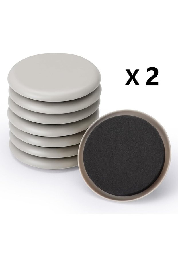 1 Pc 16pcs Furniture Sliders for Carpet 8/16 PCS - 3.5inch Furniture Moving Slider Chair Legs Floors