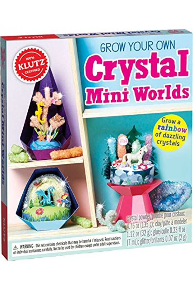Grow Your Own Crystal Mini Worlds