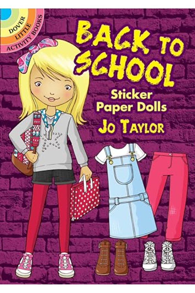 Back to School Sticker Paper Dolls
