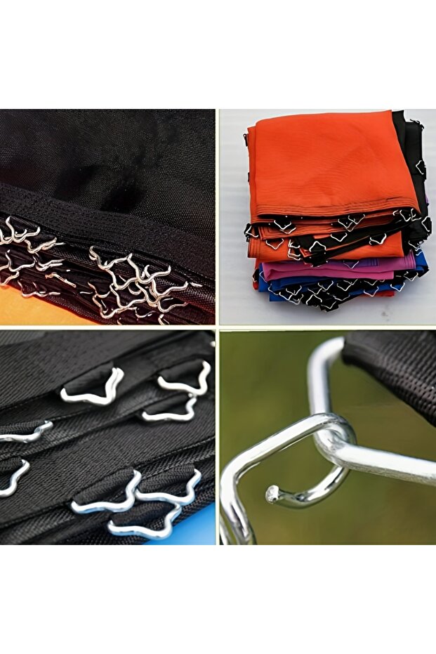 50Pcs Triangle Buckles, V-Shaped Trampoline Spring Hooks, Triangular Buckles, Triangular Ring Hoo... - 6